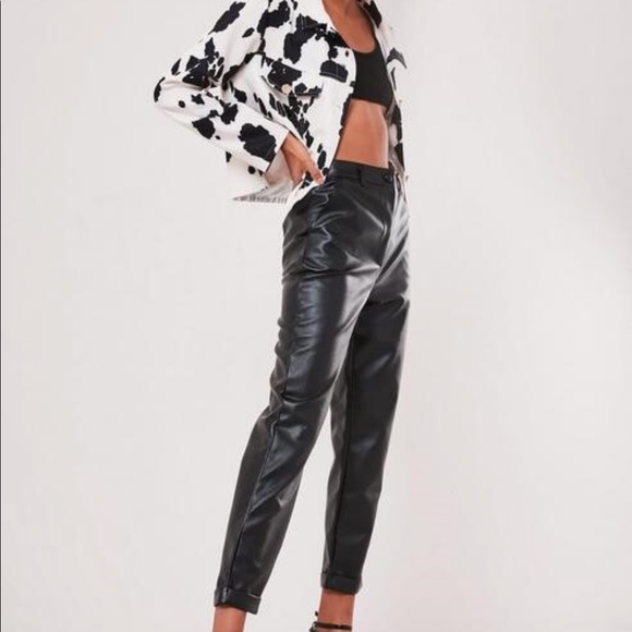 Faux leather pants - Picture 2 of 4
